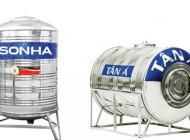 Tư vấn chọn thương hiệu bồn nước inox và dung tích phù hợp 