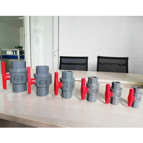 Van nhựa PVC tay đỏ - Taida 