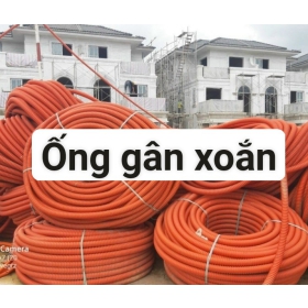 Ống gân xoắn HDPE luồn dây điện