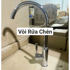 Vòi rửa chén inox 
