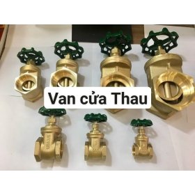 Van cửa đồng thau SANWA